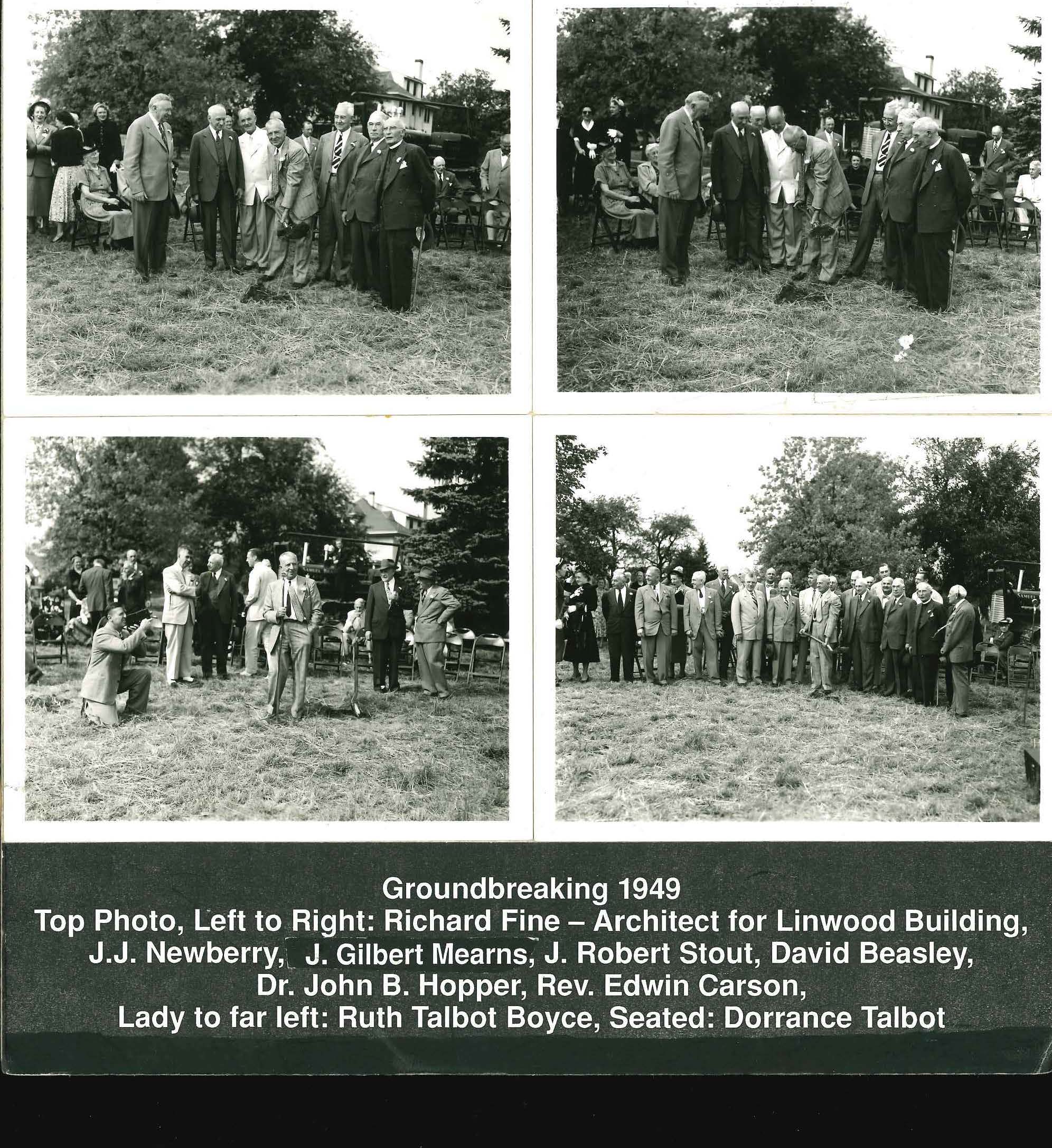 Groundbreaking for The Valley Hospital in 1949