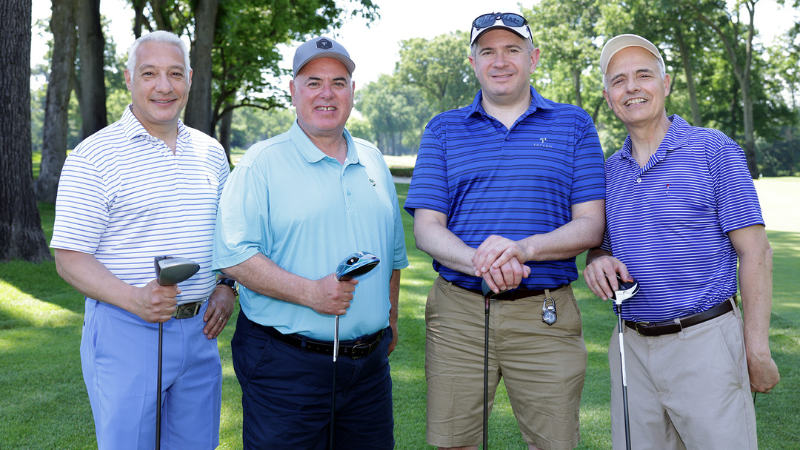 golf outing attendees