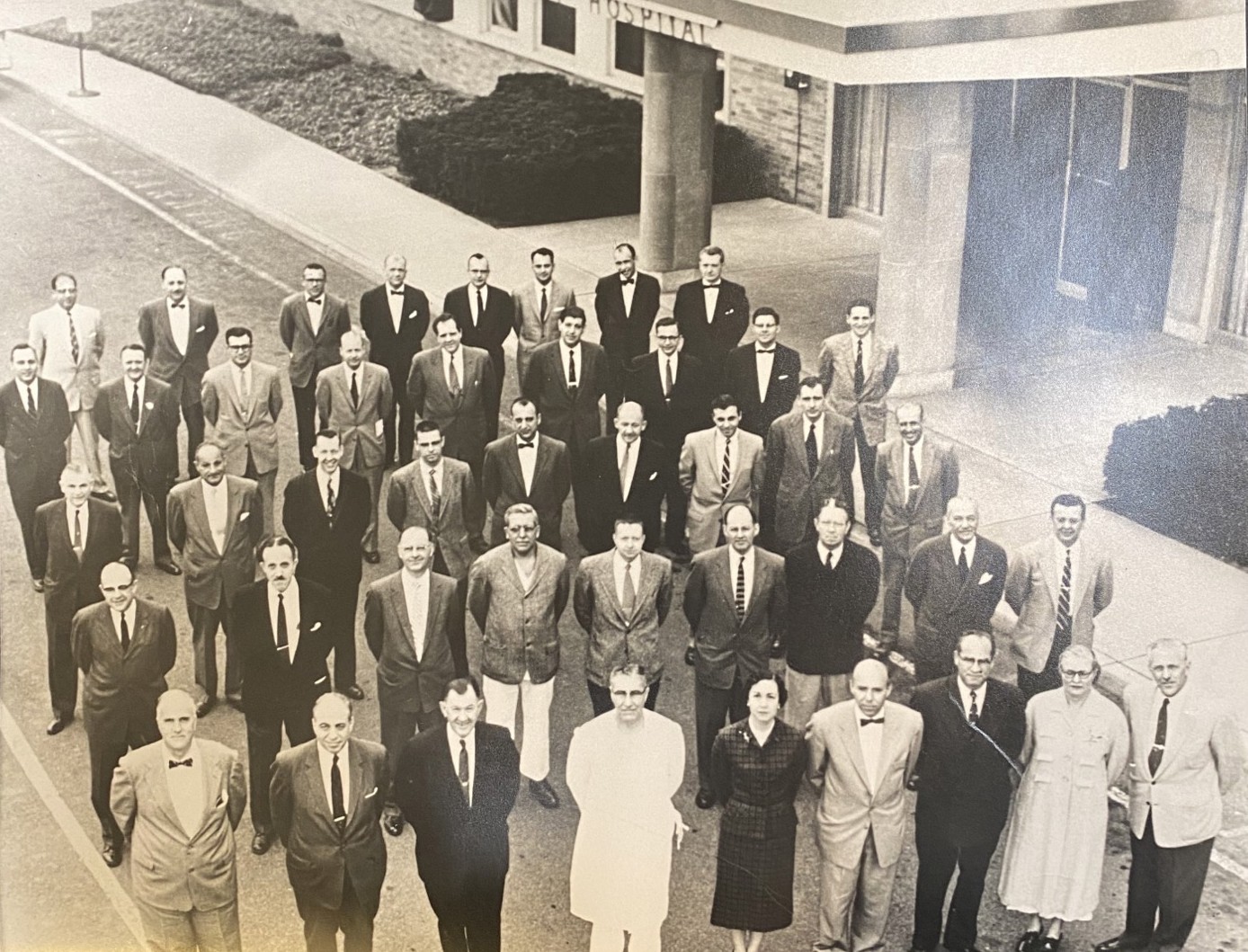 first photo of the Valley Hospital medical staff in 1951.