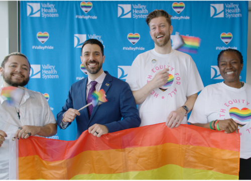 Valley’s Pride Flag Raising 2024