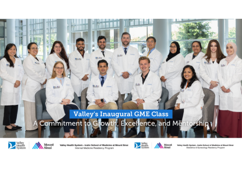 Valley's inaugural GME class