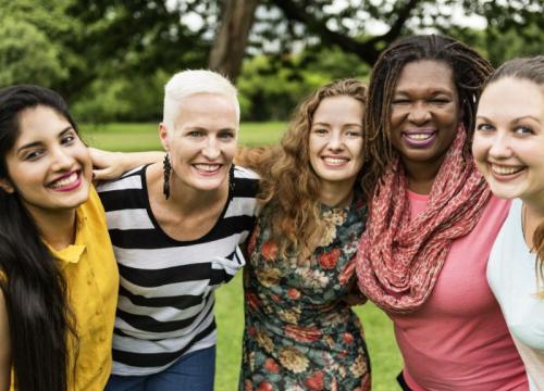 group of women of different ages